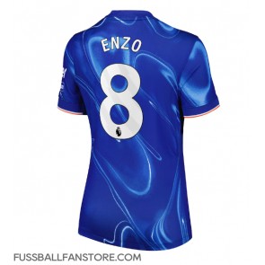 Chelsea Enzo Fernandez #8 Replik Heimtrikot Damen 2024-25 Kurzarm